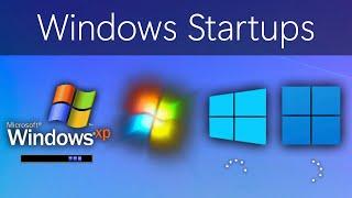 Ultimate Windows Startups Evolution (1984 - 2023)!