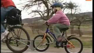 FollowMe Tandem système de remorquage pour vélo enfant