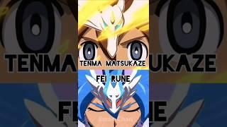 Tenma Matsukaze 𝙑𝙎 Fei Rune #inazumaeleven #inazuma #anime #otaku #shorts