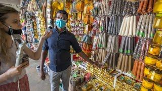 Spice and Tea shop heaven at the local market in Kandy, Sri Lanka