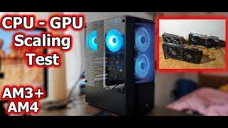 CPU & GPU Scaling Test | FX-8350 | Ryzen 5 5600X | RX 470 | GTX 1660 TI | RX 6650XT