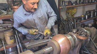 How to make a handmade copper pot? | Production process of copper pot