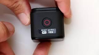 How to reset GoPro Hero 4 Session WiFi Password