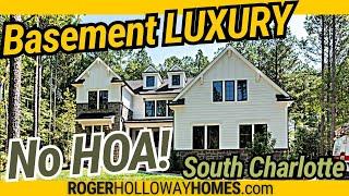 Luxury Home with a Basement and No HOA in South Charlotte, North Carolina