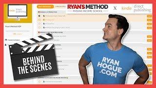 WHAT YOU GET INSIDE Ryan's Method: KDP Course (2019)  Kindle Direct Publishing Tutorial