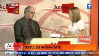 Jurnal TV: Unde facem un test de paternitate - Acasă devreme (Part2)