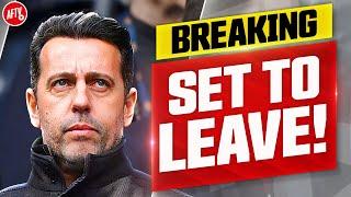 BREAKING NEWS: Edu Is Set To Leave Arsenal!