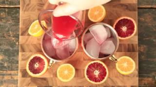 Blood Orange & Meyer Lemon Moscow Mule Recipe