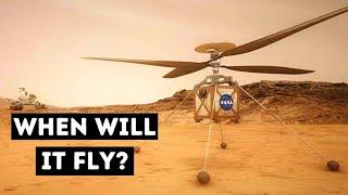 There's a Helicopter on Mars! When Will It Fly?