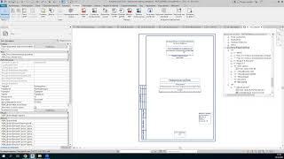Курсовая в Revit 2022: титульный лист