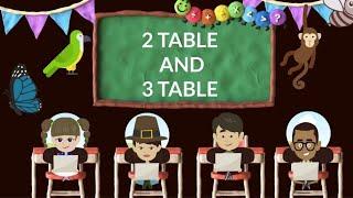 2 TABLE AND 3 TABLE