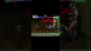 UMK3 Shang Tsung Cyrax Stryker Jax 100% Combo vs Shao Kahn #umk3 #mortal #kombat #combo #retro #game