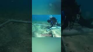 9,000-Year-Old Underwater Road Found in Croatia 🪨 #shorts #Croatia #archaeology