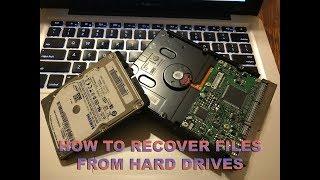 How To Recover Files From A Hard Drive - Laptop or Desktop - Mac or PC