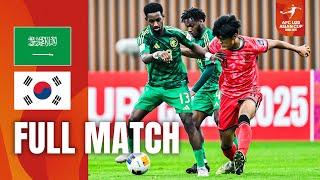 Saudi Arabia vs. Korea Republic | Full Match | AFC U20 Asian Cup™ China 2025