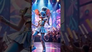 Stylish Rat Dance Moves #cuterat #cute #ratdance #animaldance #ratrave #aidance #airat