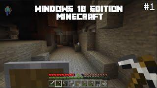 Minecraft Windows 10 Edition - Let's Play #1