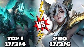 Wild Rift Draven - Top 1 Draven VS Xayah Pro Gameplay Rank Master