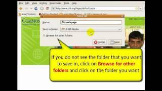 mod7sec5 How to save web page as file on your computer