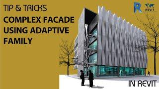 TIP & TRICKS - Adaptive Component Facade in Revit