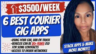 6 Best Courier GIG Apps to Make $3,500/Week! Start Earning Big NOW 