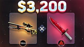 CRAZY 3200$ CASE BATTLE - HELLCASE - EPISODE 316