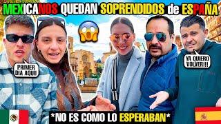MEXICANOS QUEDAN SORPRENDIDOS con ESPAÑA ** No es como lo esperaban**