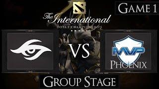 Dota 2 The International 2015 Team Secret vs MVP Phoenix