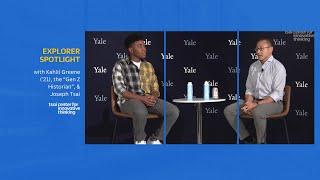 Explorer Spotlight with Kahlil Greene (’21), the “Gen Z Historian”, & Joseph Tsai