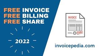 Best Free Invoice and billing software for small business || For PC || invoicepedia