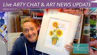 Watercolour Workshop - Arty Chat with Matthew Palmer