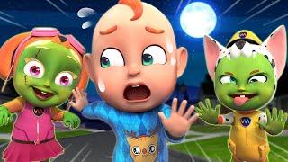 A Zombie is Coming | Halloween Song | Rosoo Nursery Rhymes & Kids Songs