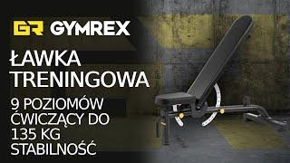 Ławka treningowa Gymrex GR-AB 250 | Prezentacja produktu