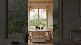Wabi Sabi Dining Rooms That Embrace Simplicity #wabisabi #kitchendesign #japanesekitchen #kitchen