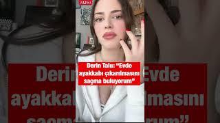 Defne Samyeli'nin kızı Derin Talu'nun açıklamaları sosyal medyada gündem oldu #shorts #keşfet