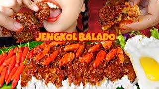 ASMR JENGKOL BALADO + TELOR CEPLOK TAK LUPA LALAPAN RAWIT SETAN YANG BANYAK BUNDA