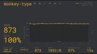 MonkeyType 873WPM | Hacking Typing Speed Test Web App With Web Crawler