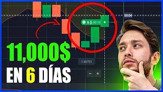  5$  11.000$ EN 6 DÍAS EN OPCIONES BINARIAS  ESTRATEGIA SECRETA QUOTEX