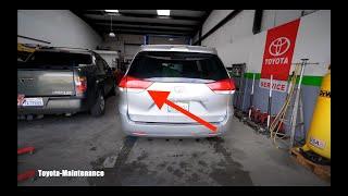 2013 Toyota Sienna Hatch Tail Light Doesn't work