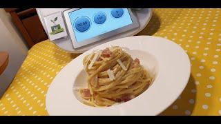 Spaghetti alla carbonara per bimby TM6 TM5 TM31 #carbonaraday