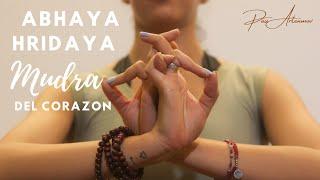 Abhaya Hridaya Mudra- Para el amor propio y el corazón