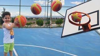 Yusufla Basketbol Maçı Yaptık | Çocuk Videoları