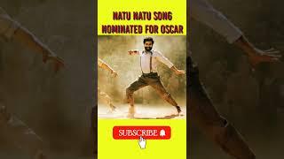 RRR  Natu Natu Song is Nominated best original song for Oscar #rrr #ramcharan #rajamouli #natunatu