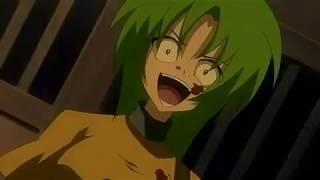 Rika kills herself - Higurashi no naku koro ni - Brutal Anime Deaths HD