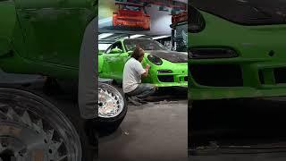 Akira Nakai cutting up 70k porsche