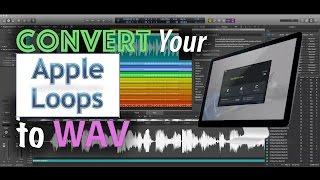 Easily Convert Apple Loops To WAV | Audacity Batch Processing Tutorial