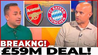 OH MY! LAST-MINUTE BOMBSHELL! ARSENAL SET TO STEAL BAYERN STAR IN THE FINAL MINUTES! Arsenal News