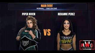 WWE: Piper Niven VS Roxanne Perez