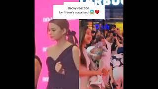 freenbecky becky reaction by freen surprised #freensarocha #short #viral