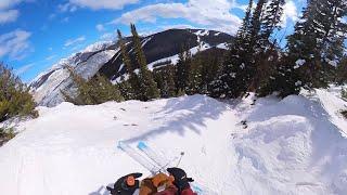 Skiing Vail Resort’s most CHALLENGING trail (Prima Cornice) | March 2024